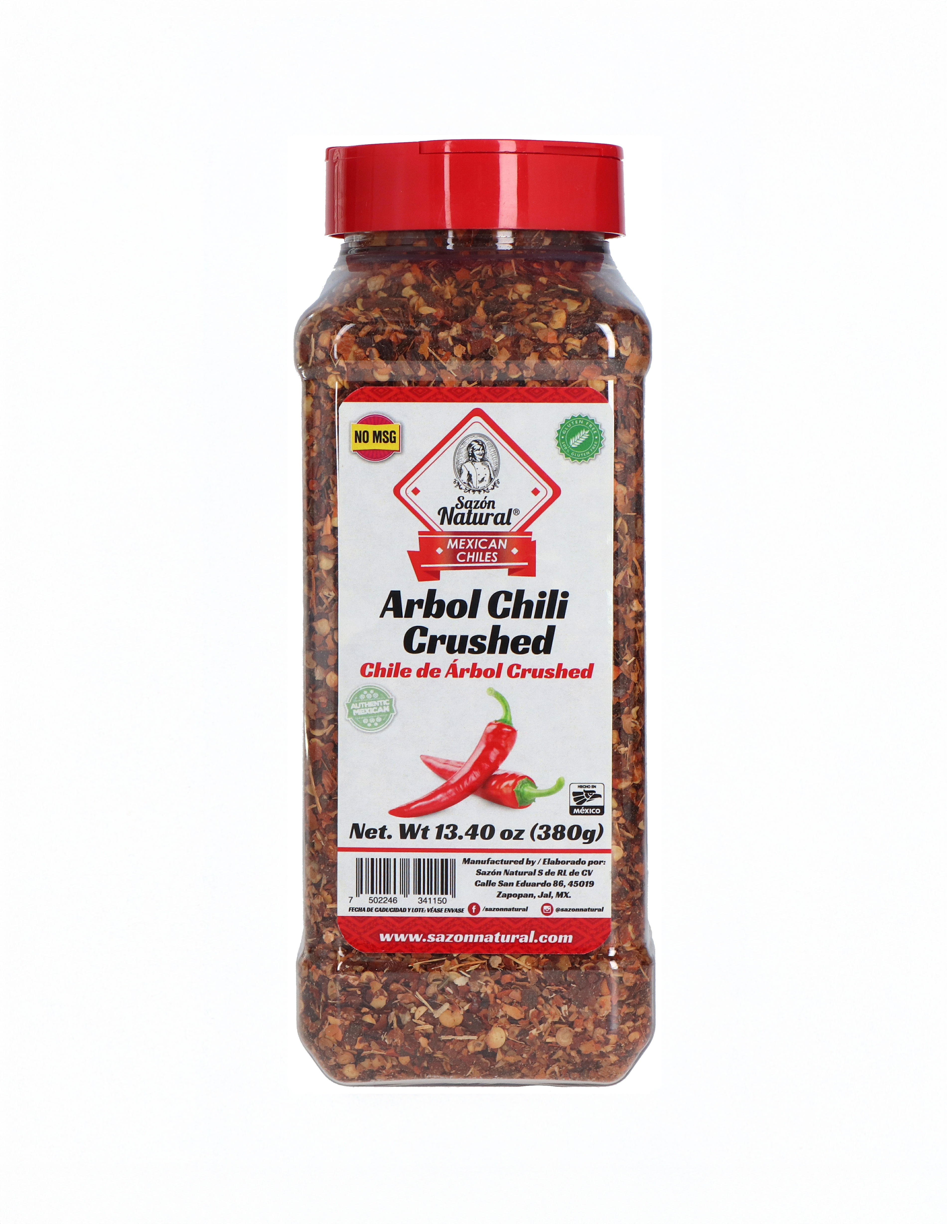 Chile De Arbol Quebrado 380 g