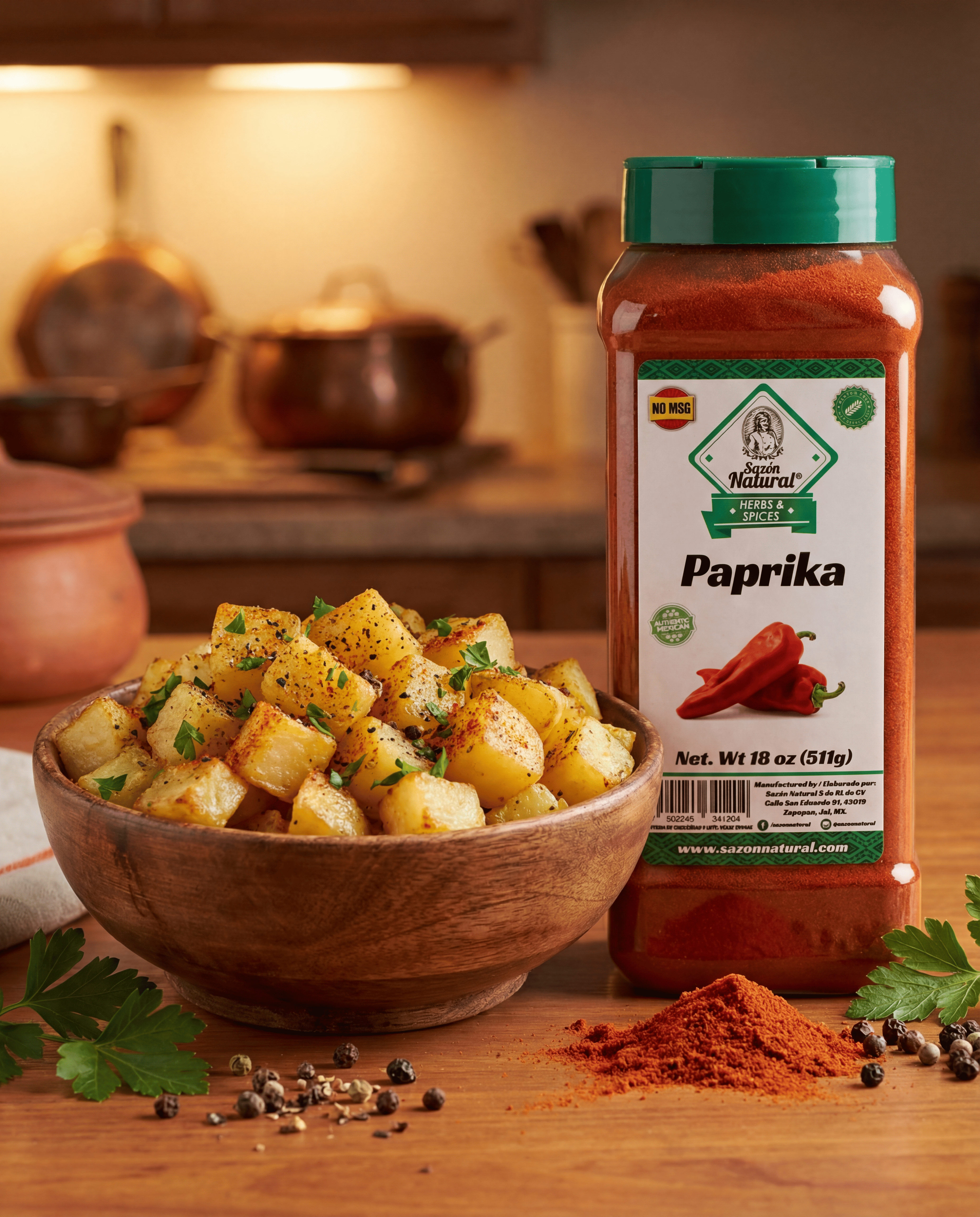 Paprika Pimentón Español 511 Gramos