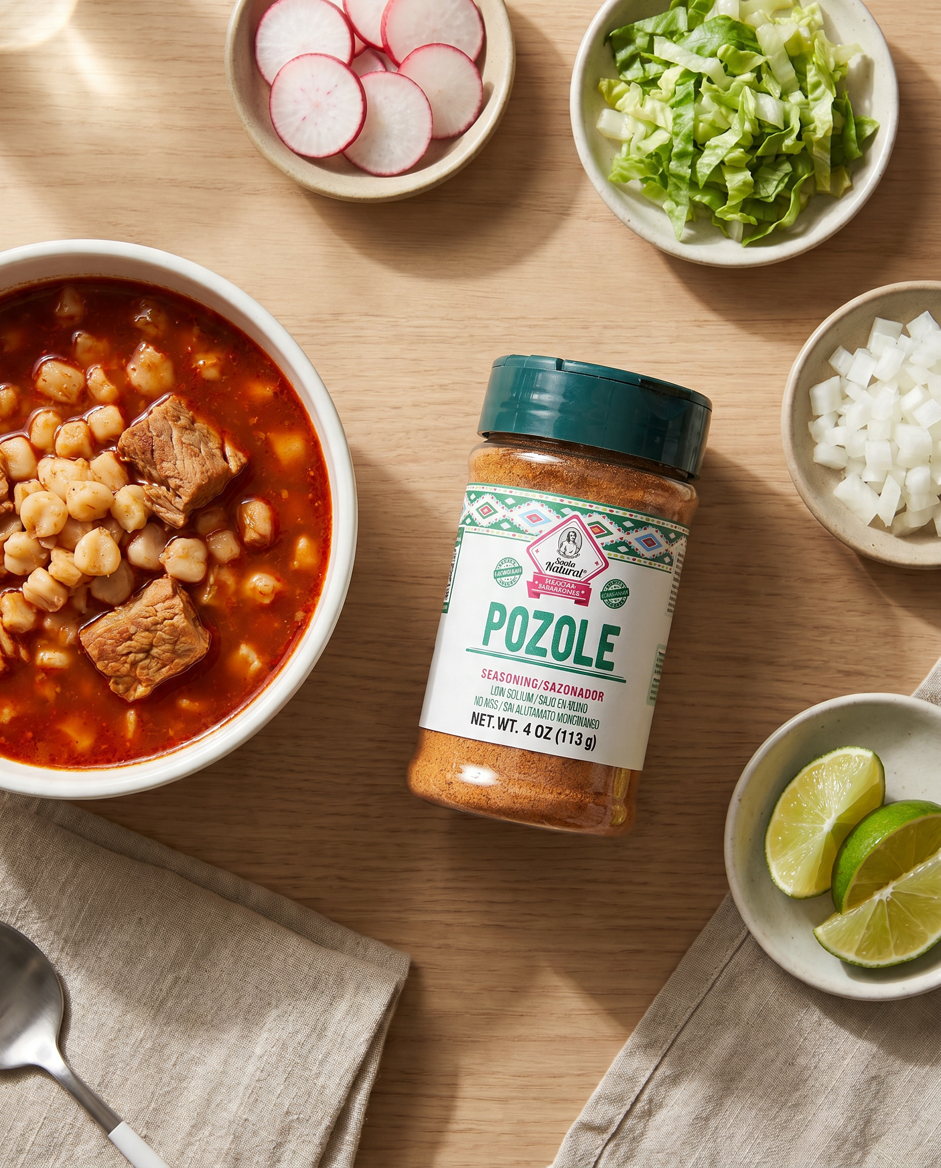 Sazonador Pozole Premium 113 g
