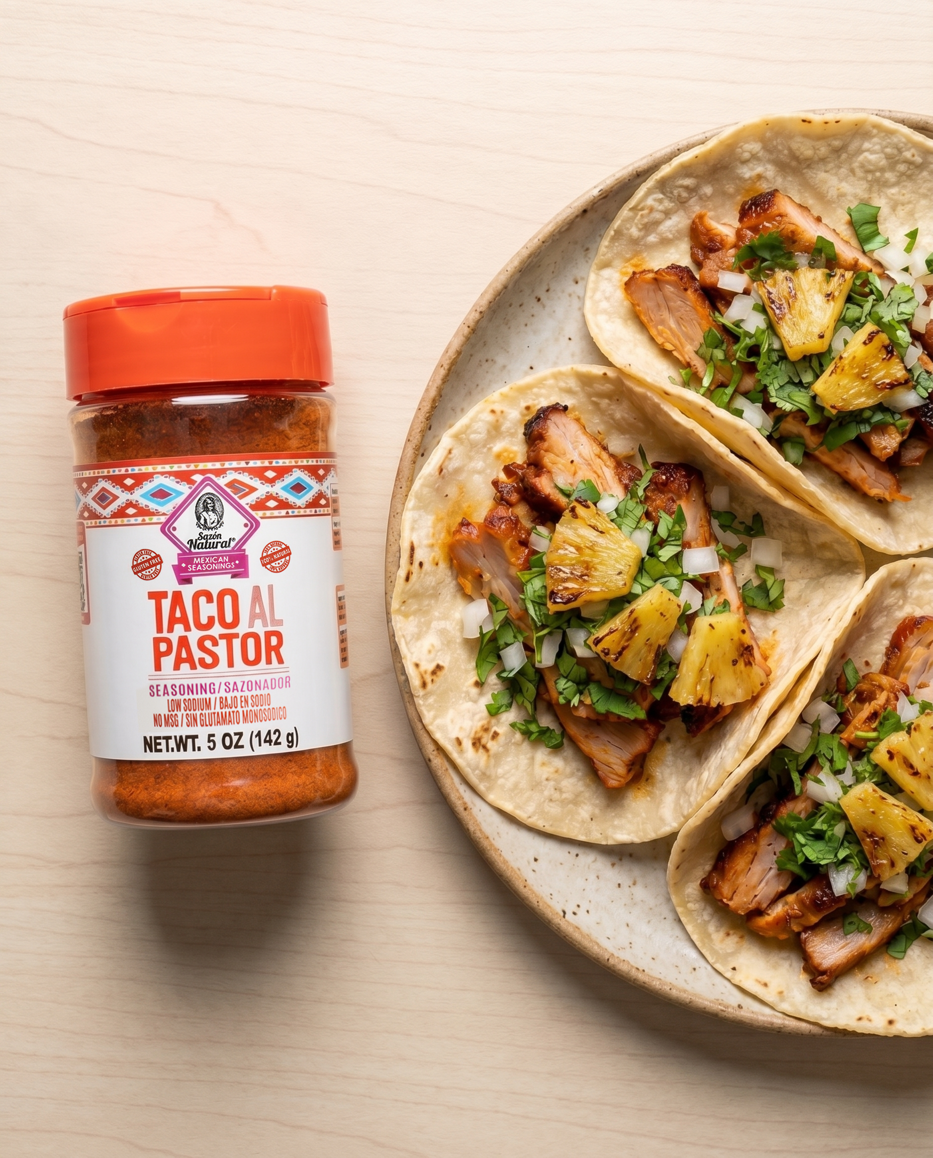 Sazonador Taco al Pastor Premium 142 g