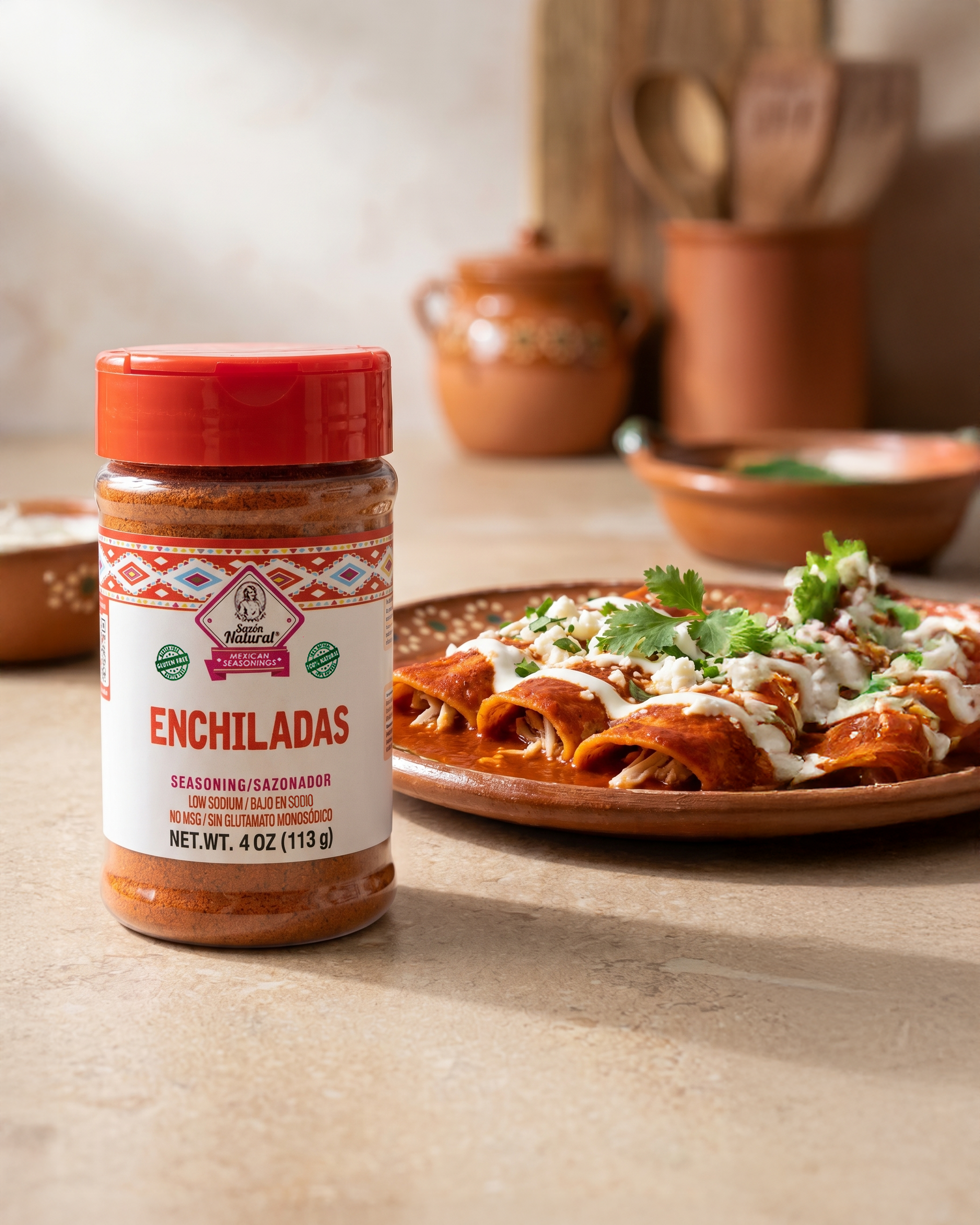 Sazonador Enchiladas Premium 113 g